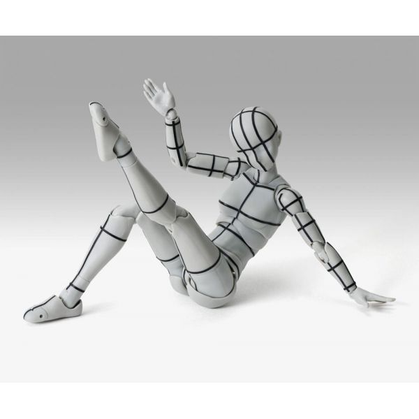 S.H. Figuarts Body-chan Sports Wireframe Ver. (Grey Color) Additional Image 2