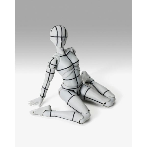 S.H. Figuarts Body-chan Sports Wireframe Ver. (Grey Color) Additional Image 5