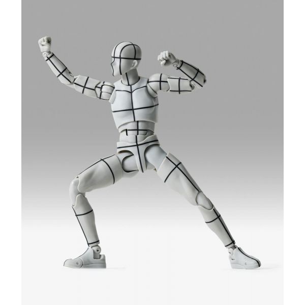 S.H. Figuarts Body-kun Sports Wireframe Ver. (Grey Color) Additional Image 1