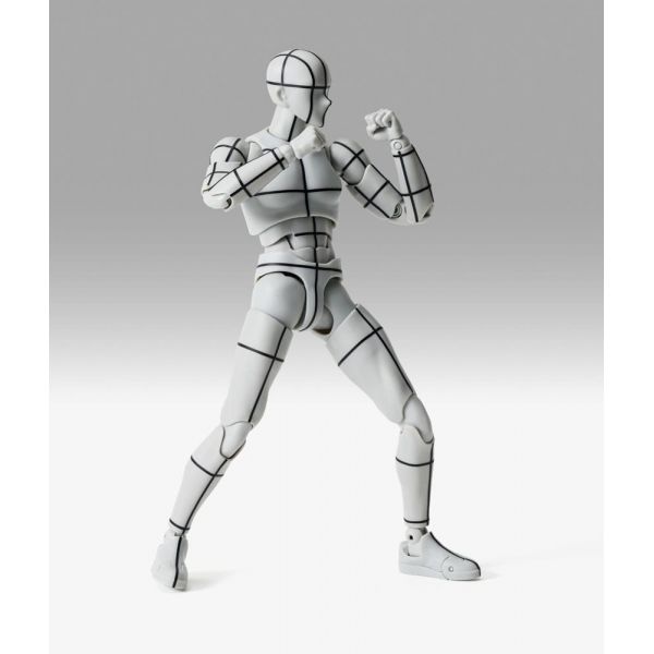 S.H. Figuarts Body-kun Sports Wireframe Ver. (Grey Color) Additional Image 3