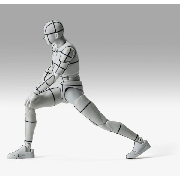 S.H. Figuarts Body-kun Sports Wireframe Ver. (Grey Color) Additional Image 4