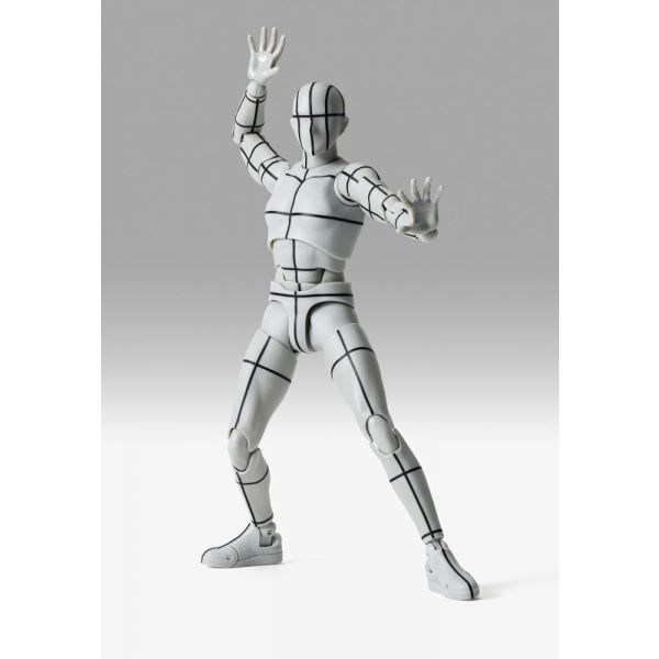 S.H. Figuarts Body-kun Sports Wireframe Ver. (Grey Color) Additional Image 5