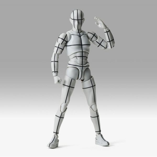 S.H. Figuarts Body-kun Sports Wireframe Ver. (Grey Color) Main Image