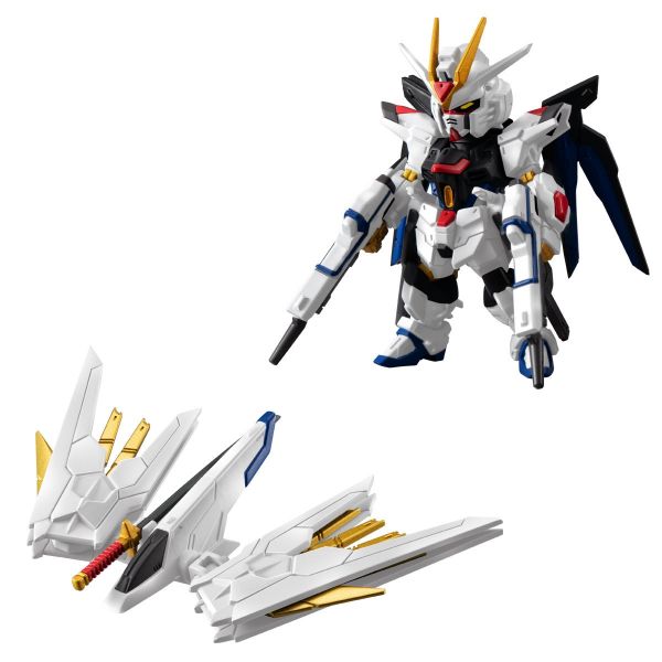 FW GUNDAM CONVERGE SEED Freedom Revive Might Strike Freedom Set Additional Image 1