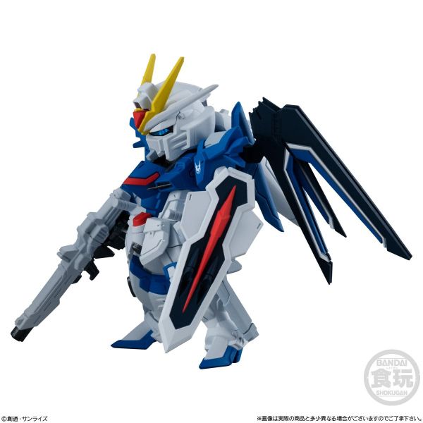 FW GUNDAM CONVERGE SEED Freedom Revive Rising Freedom & Immortal Justice Gundam Set Additional Image 3
