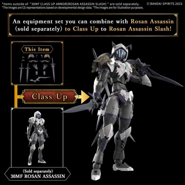 30MF Class Up Armor (Rozen Assassin Slash) (30 Minutes Fantasy) Additional Image 1