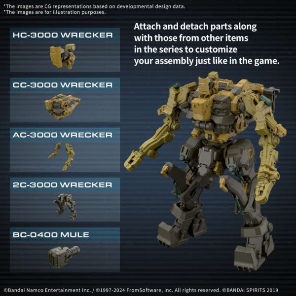 30MM RaD CC-3000 Wrecker Milk Tooth (Armored Core VI Fires of Rubicon) Additional Image 2