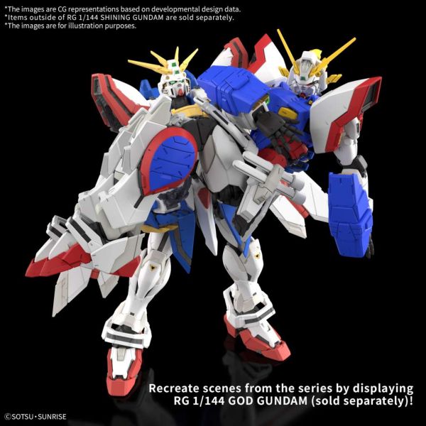 RG Shining Gundam (Mobile Fighter G Gundam) Additional Image 8