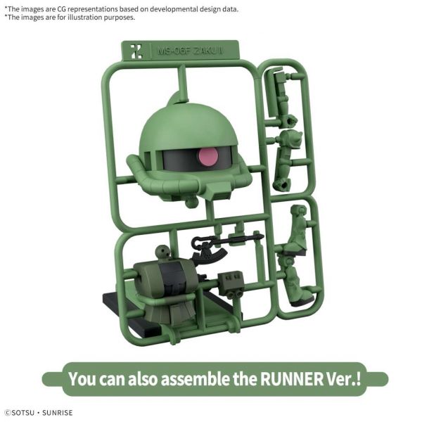 Zakupla-kun DX Set (with Runner Ver. Recreated Parts) Additional Image 2