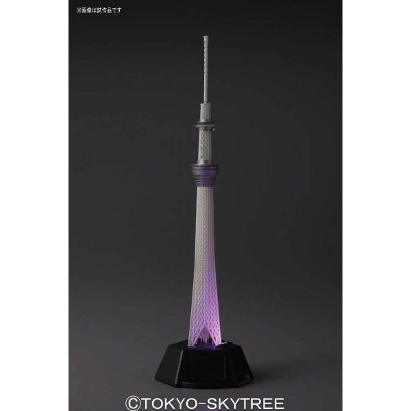 Tokyo Sky Tree 1/2400 Scale Model Kit Additional Image 1