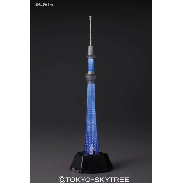 Tokyo Sky Tree 1/2400 Scale Model Kit Additional Image 2
