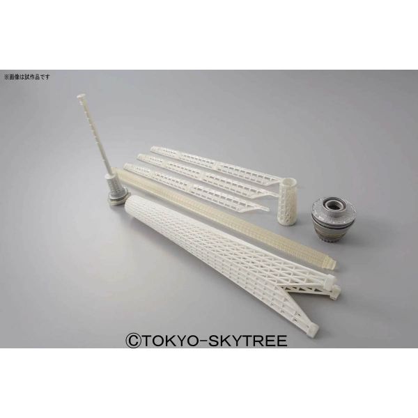 Tokyo Sky Tree 1/2400 Scale Model Kit Additional Image 3