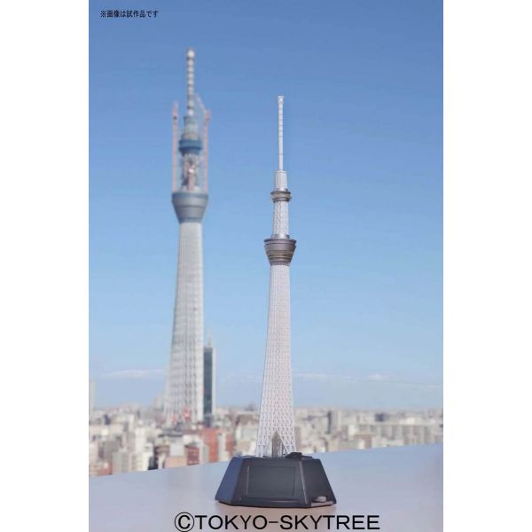 Tokyo Sky Tree 1/2400 Scale Model Kit Additional Image 4