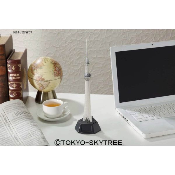 Tokyo Sky Tree 1/2400 Scale Model Kit Additional Image 5