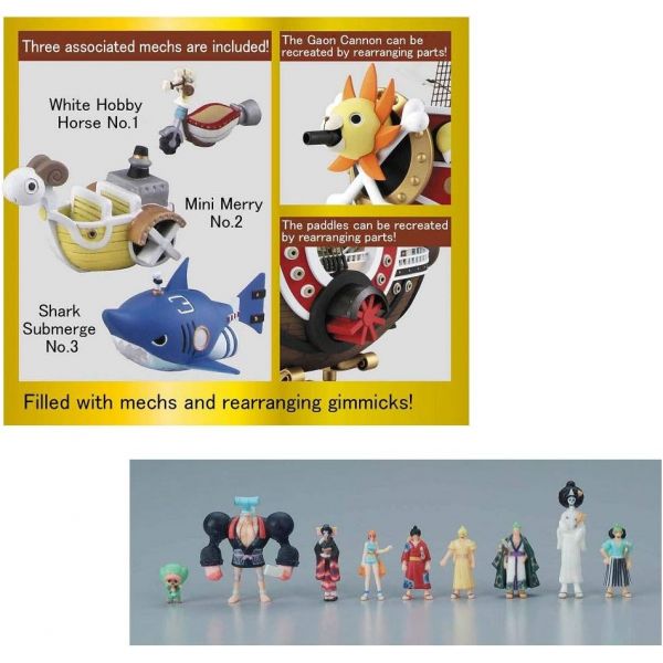Thousand Sunny Wano Country Ver. Model Kit (One piece) Additional Image 6