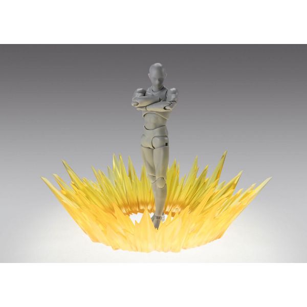 Tamashii Effect Action Figure Accessory Shock Impact Yellow Ver. for S.H.Figuarts Additional Image 1