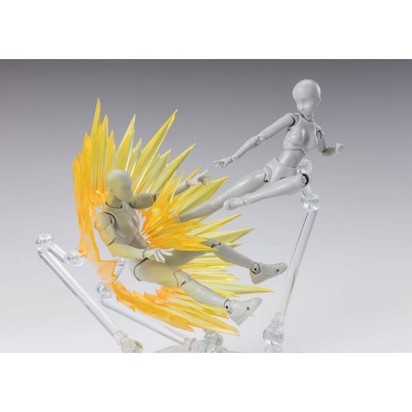 Tamashii Effect Action Figure Accessory Shock Impact Yellow Ver. for S.H.Figuarts Additional Image 4