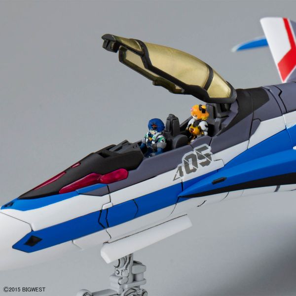 HG VF-31J Siegfried (Hayate Immelmann) Deluxe Set Additional Image 6