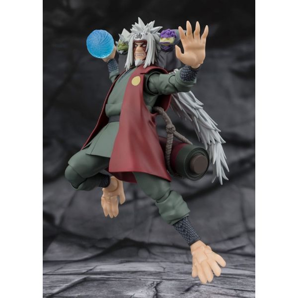 S.H. Figuarts Jiraiya -Hidden Leaf Heroic Master Sage- (Sage Mode Set) (Naruto Shippuden) Additional Image 2
