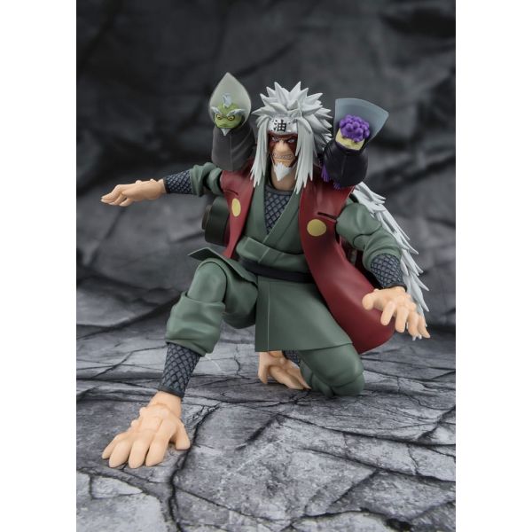 S.H. Figuarts Jiraiya -Hidden Leaf Heroic Master Sage- (Sage Mode Set) (Naruto Shippuden) Additional Image 3