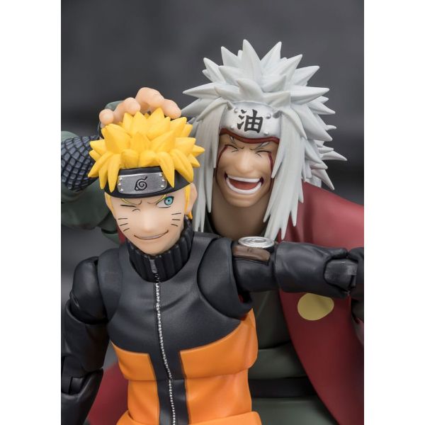 S.H. Figuarts Jiraiya -Hidden Leaf Heroic Master Sage- (Sage Mode Set) (Naruto Shippuden) Additional Image 5