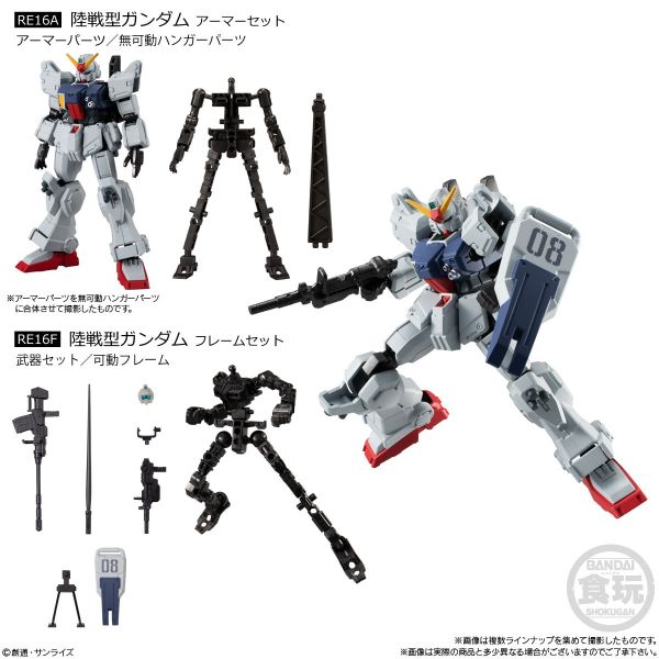 [Gashapon] Mobile Suit Gundam G Frame FA The 08th MS Team SPECIAL SELECTION Set (Single Randomly Drawn Item from the Line-up) Additional Image 2