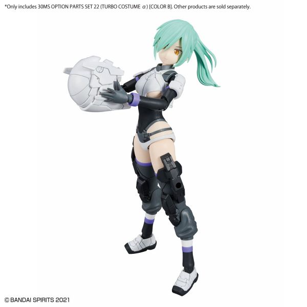 30MS Optional Parts Set 22 - Turbo Costume Alpha [Color B] (30 Minutes Sisters) Additional Image 7