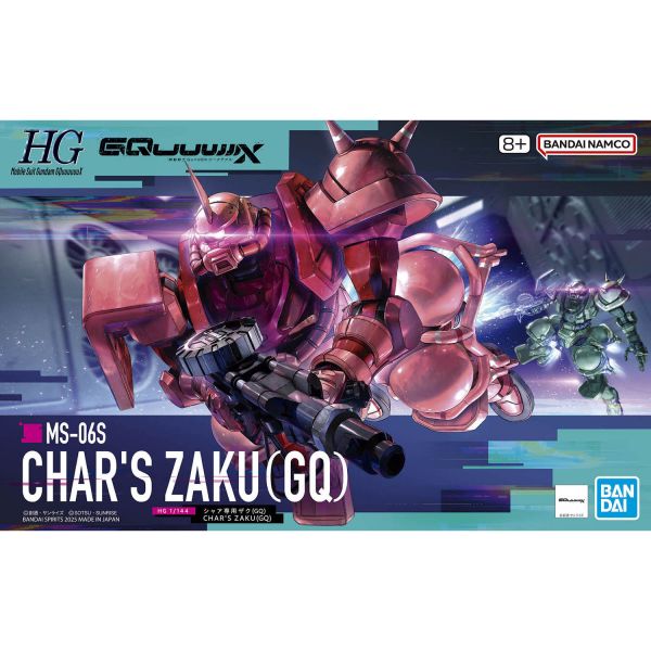 HG Char's Zaku (GQ) Additional Image 8