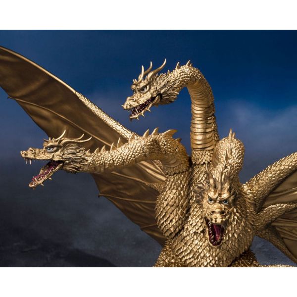 S.H. MonsterArts King Ghidora (1972) (Godzilla vs Gigan) Additional Image 3