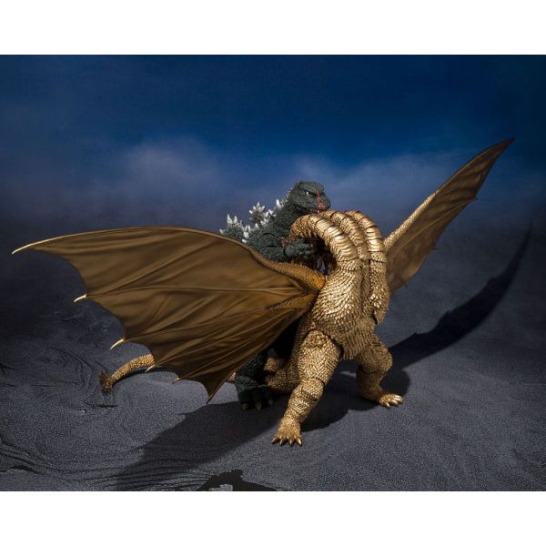 S.H. MonsterArts King Ghidora (1972) (Godzilla vs Gigan) Additional Image 4
