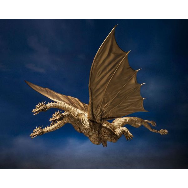 S.H. MonsterArts King Ghidora (1972) (Godzilla vs Gigan) Additional Image 5
