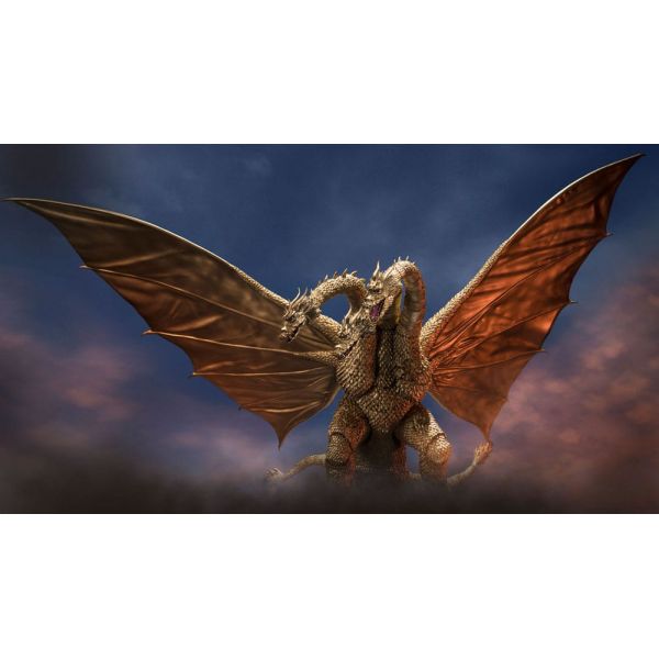 S.H. MonsterArts King Ghidora (1972) (Godzilla vs Gigan) Additional Image 6
