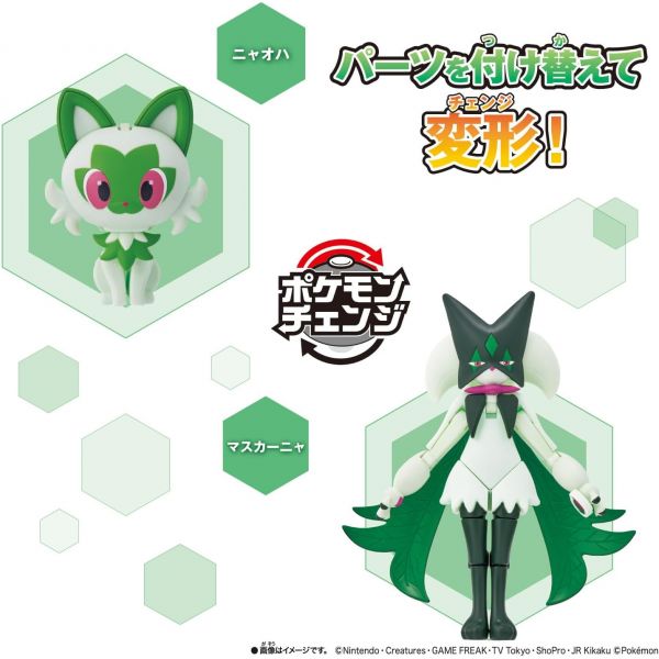 Pokemon Change Sprigatito/Meowscarada Additional Image 2