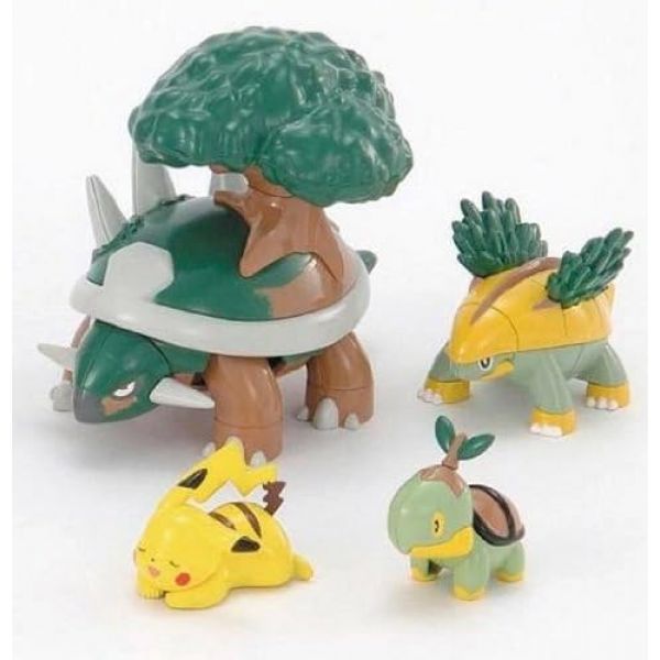 Pokemon Plamo Torterra Evolution Set Additional Image 2