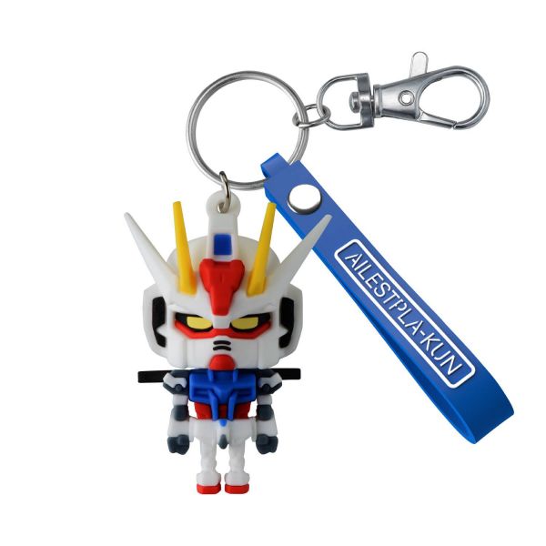 Ailestpla-Kun 3D Rubber Mascot Keychain (Mobile Suit Gundam SEED) Main Image