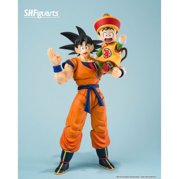 S.H.Figuarts Son Goku & Son Gohan Kid & Kintoun (Dragon Ball) Additional Image 1