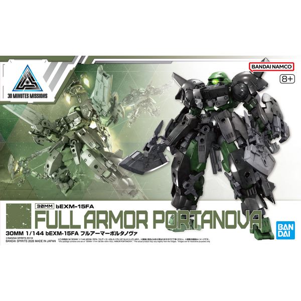 Bandai 1/144 30MM bEXM-15FA Full Armor Portanova (30Minutes