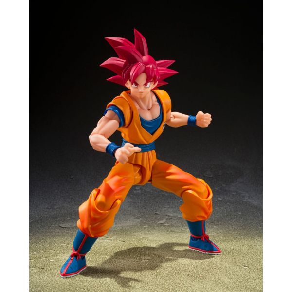 S.H.Figuarts Super Saiyan God Son Goku(God Aura) (Dragon Ball Super) Additional Image 1