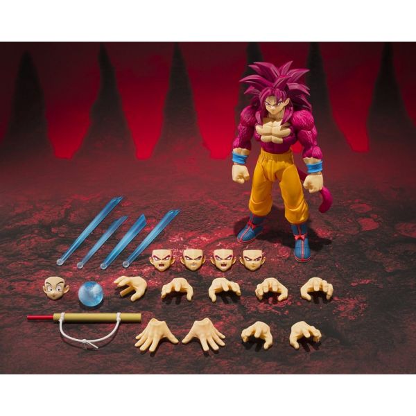 S.H. Figuarts Super Saiyan 4 Son Goku (Dragon Ball Daima) Additional Image 6
