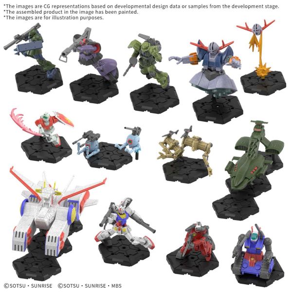 Gundam Assemble Deluxe Set 01 [DX01] Additional Image 1