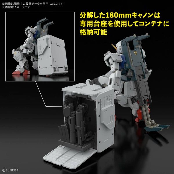 1/144 RG Gundam Ground Type Additional Image 2