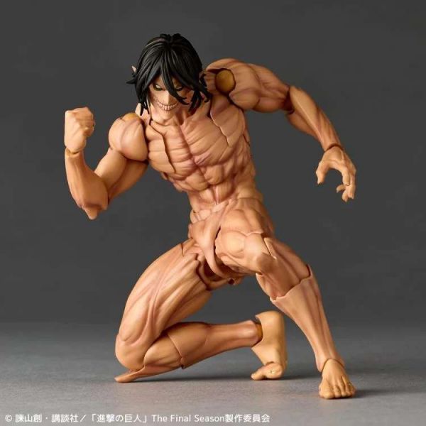 Revoltech Amazing Yamaguchi Eren Attack Titan (Attack on Titan) Additional Image 1