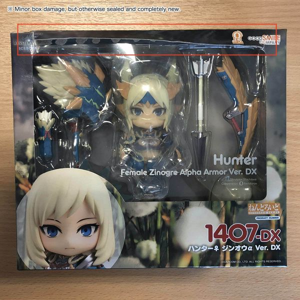 [Ex-Demo] Nendoroid Hunter: Female Zinogre Alpha Armor Ver. DX (Monster Hunter World: Iceborne) (Minor Box Damage | Unopened) Additional Image 1