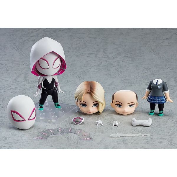 Spider-Gwen Spider-Verse DX Version - Nendoroid # 1228-DX (Spider-Man: Into the Spider-Verse) Additional Image 7