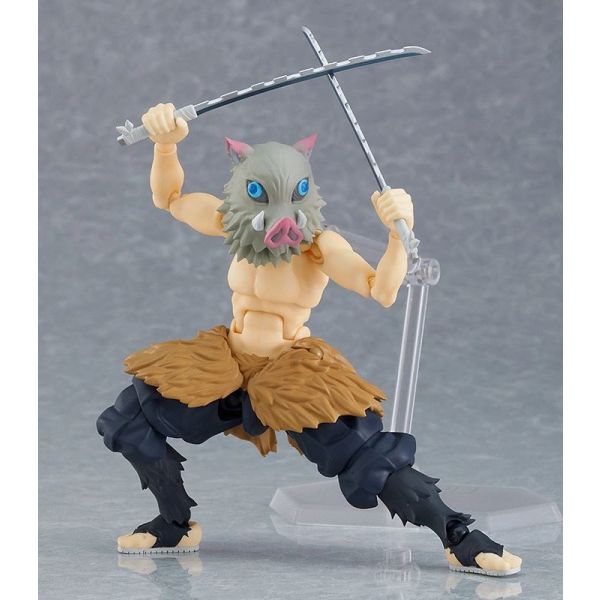 figma Inosuke Hashibira DX Edition (Demon Slayer: Kimetsu no Yaiba) Additional Image 2