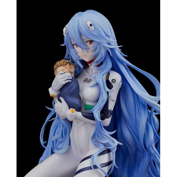 Rei Ayanami Long Hair Ver. 1/7 Scale Statue (Rebuild of Evangelion) Additional Image 5