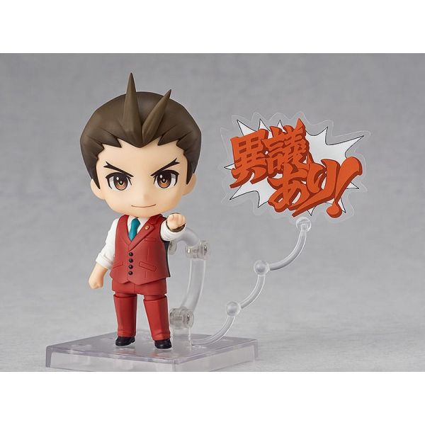 Nendoroid Apollo Justice Action Figure (Phoenix Wright: Ace Attorney) Additional Image 1