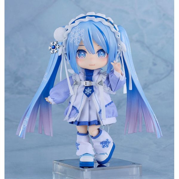 Nendoroid Doll Snow Miku: Yukiiro Pop Ver. (Character Vocal Series 01: Hatsune Miku) Additional Image 1