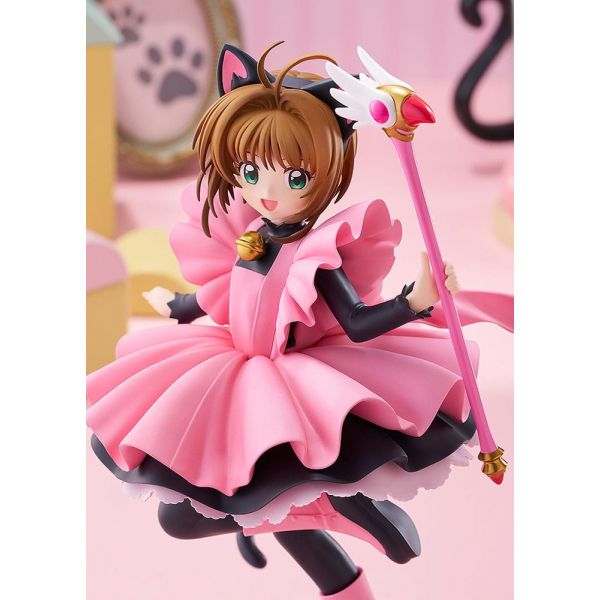 Pop Up Parade Sakura Kinomoto: Black Cat Costume Ver. L Size (Cardcaptor Sakura) Additional Image 3