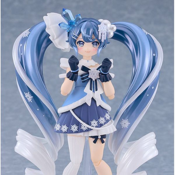 Figma Snow Miku: Crystal Snow Ver. (Character Vocal Series 01: Hatsune Miku) Additional Image 2